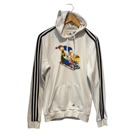 Adidas The Simpsons Hoodie Size Small (Oversized) - Picture 1 of 11